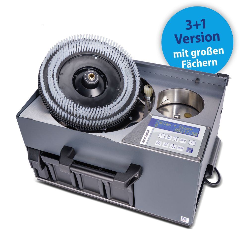 ECC 2000 6 Sorten Münzzähler