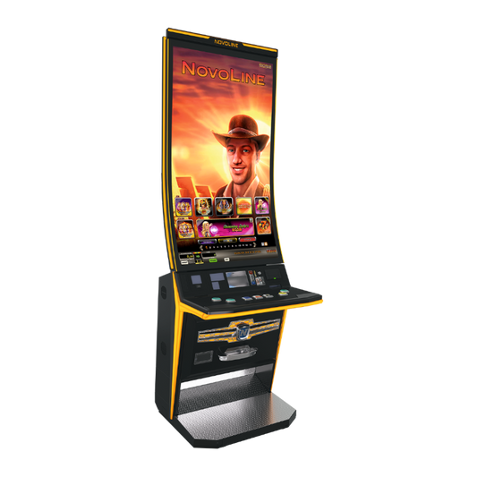 Spielautomat Spirit Curved Novoline 2026 kaufen seitliche Ansicht für Spielhalle